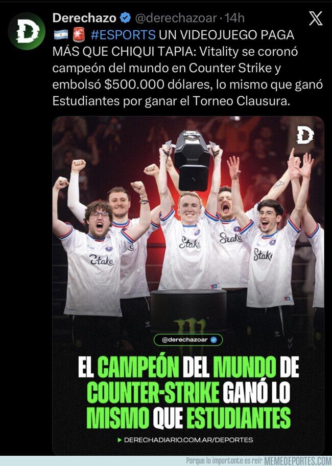 1234234 -  Torneo de Counter paga mucho o el torneo Argentino muy poco