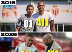 Enlace a Brutal este dato de Mbappé