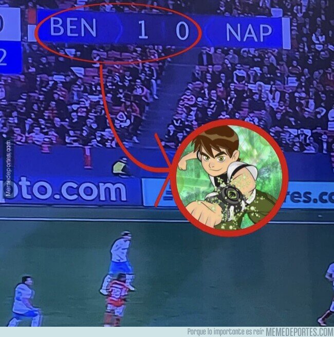 1234297 - ¡Ben 10 en la Champions!