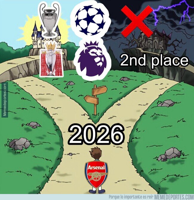 1234363 - El 2026 del Arsenal solo puede acabar de dos maneras