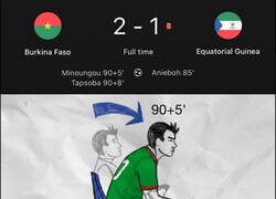 Enlace a Burkina Faso se puso las pilas en el descuento