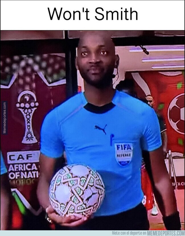 1234371 - El hermano perdido de Will Smith es árbitro de la Copa África