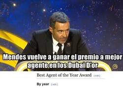 Enlace a Jorge Mendes en la gala de Jorge Mendes