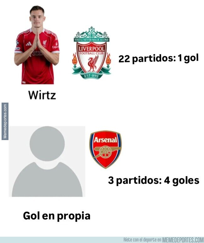 1234441 - Hasta los autogoles le superan