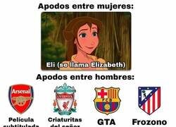 Enlace a Los pibes poniendo sobrenombres...