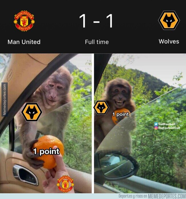 1234500 - El United le otorga un puntito al colista de la Premier