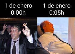 Enlace a Laporta resume mi Nochevieja