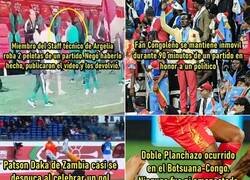 Enlace a 6 Momentos randoms ocurridos en la Copa Africana