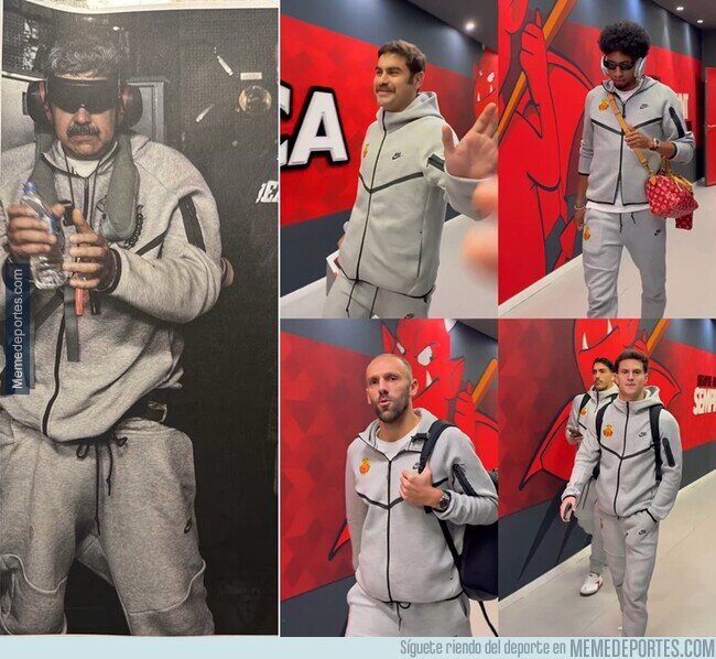 1234710 - El que viste a los jugadores del Mallorca lo entendió todo