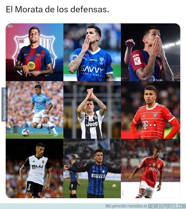 1234750 - Si Morata fuera lateral portugués