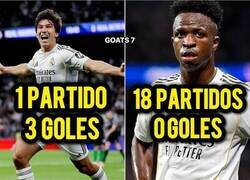 Enlace a Gonzalo sonroja a Vinicius Jr