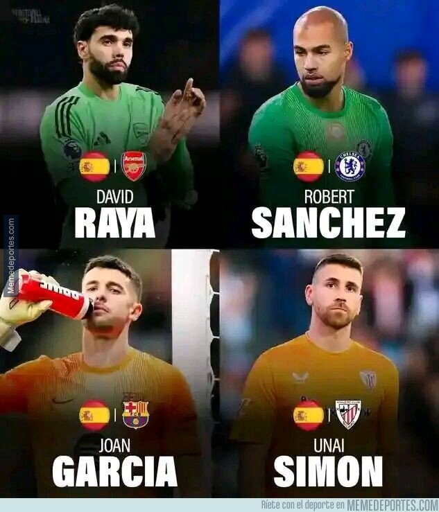 1234770 - ¿A quién llevarías a la selección como portero?