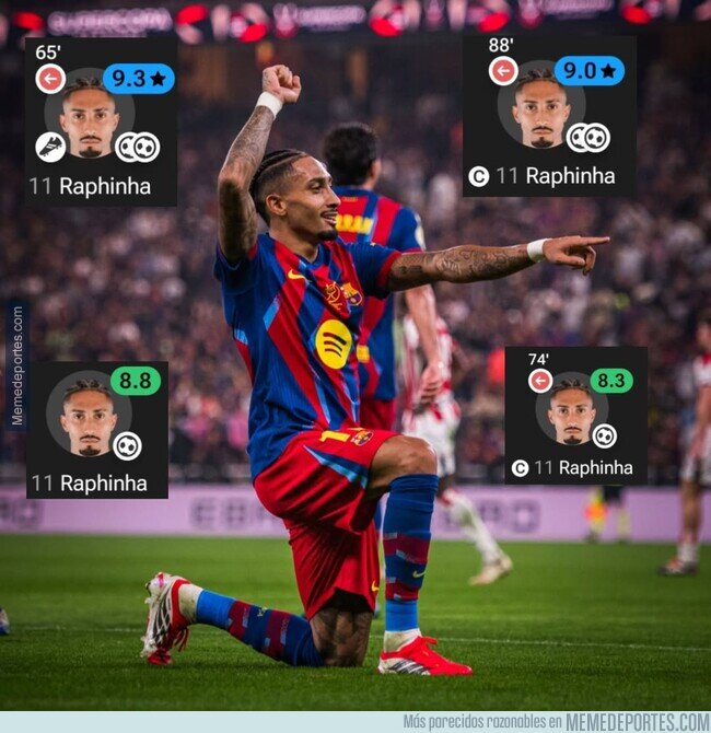 1234797 - Raphinha sabe callar bocas como nadie