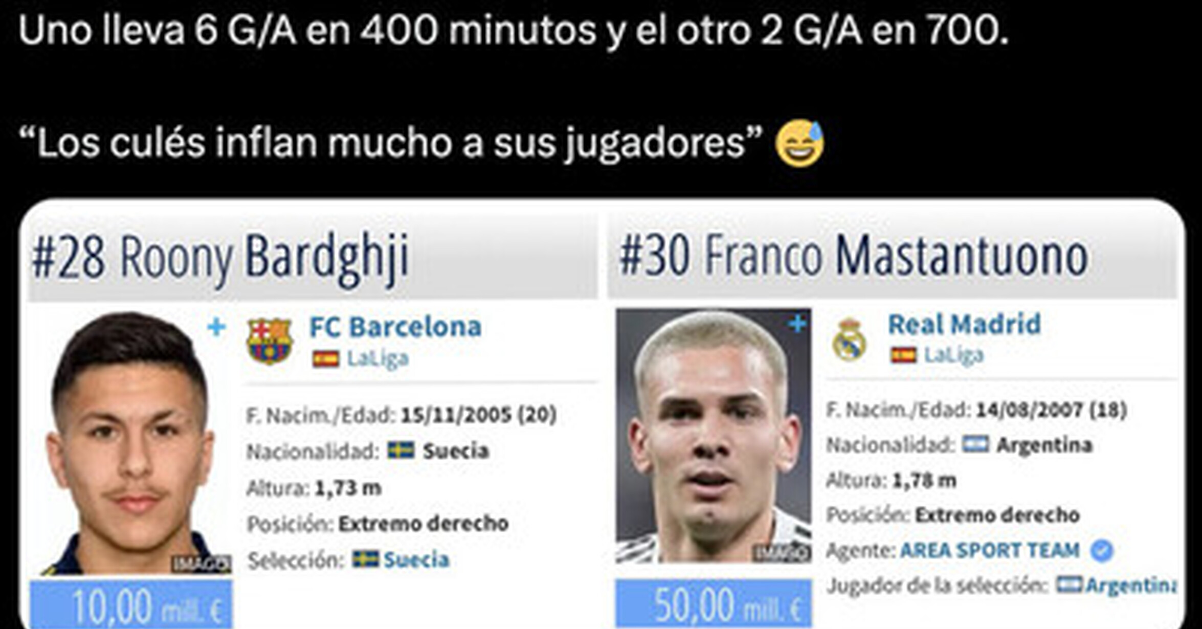 [ MEMEDEPORTES ] Roony está sorprendiendo en el Barça