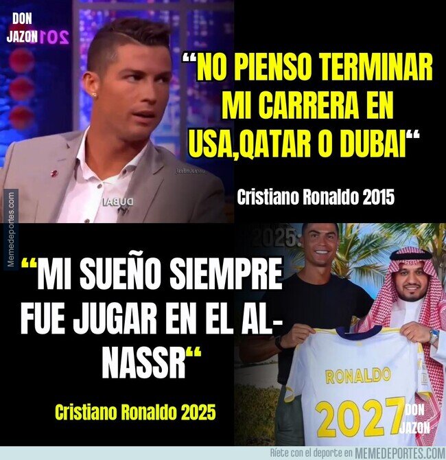 1234871 - Lo de Cristiano es un chiste de mal gusto