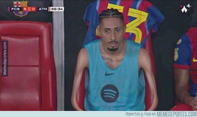 1234885 - No sé si veo listo a Raphinha para la final de Supercopa