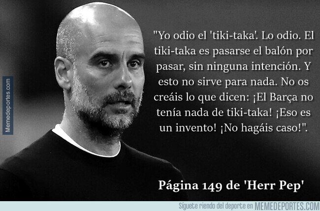 1234892 - Pep odia el Tiki Taka