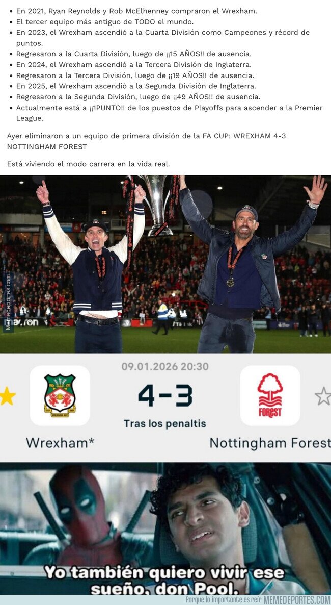 1235124 - Ryan Reynolds jugando al modo carrera en la vida real