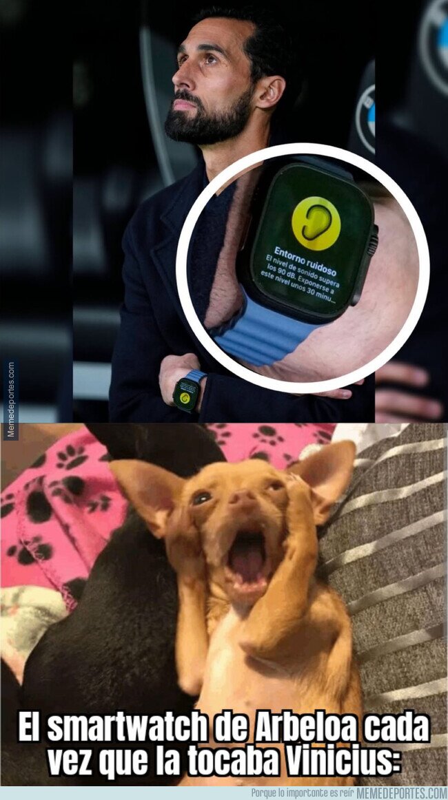 1235222 - Hasta al reloj de Arbeloa le afectaron los pitos