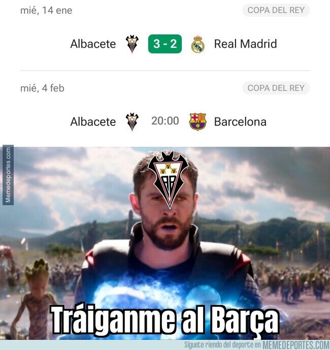 1235224 - Después de cargarse al Madrid, al Albacete le toca el Barça