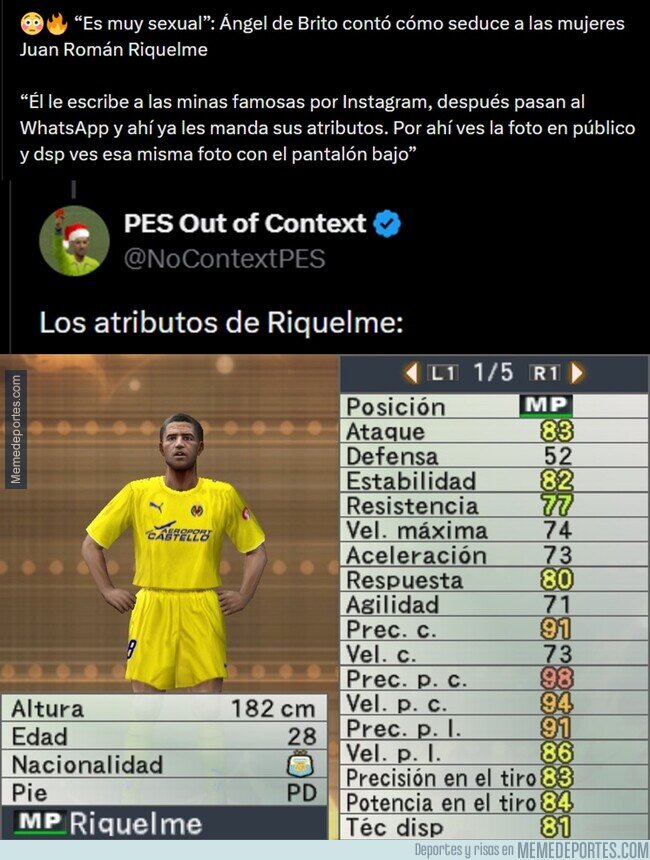 1235274 - Los atributos de Riquelme