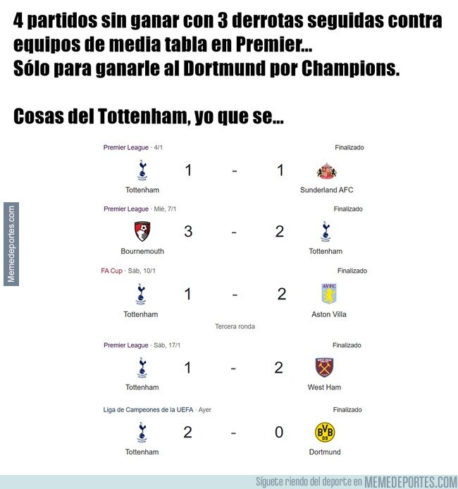 1235279 - Tottenham es un equipo sin sentido