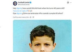 Enlace a Así debería estar Cristiano Ronaldo con 40 años según Grok