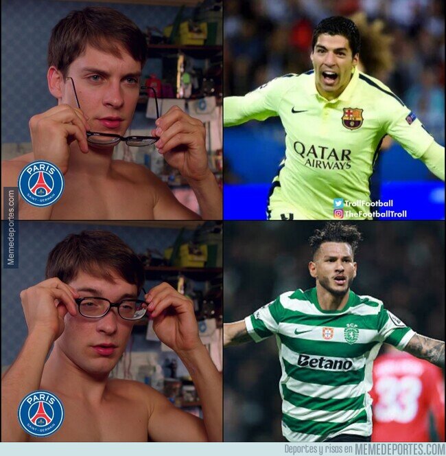 1235331 - Un Luis Suárez domando al PSG en Champions de nuevo