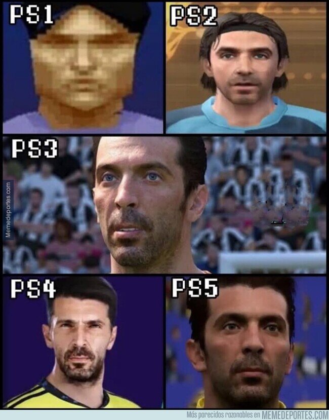 1235412 - Buffon fue recreado en todas las PlayStation
