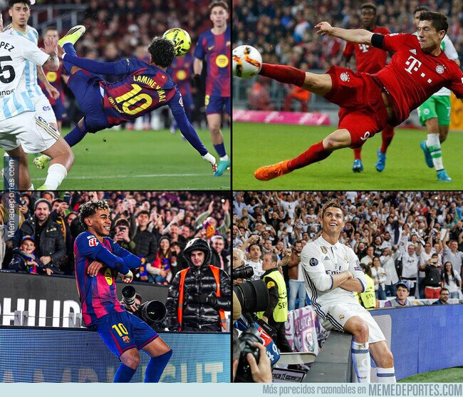 1235423 - El remate de Lewandowski y la celebración de Cristiano