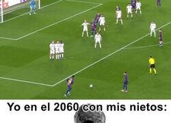 Enlace a Sé que no volveré a ver un gol de tiro libre del Barça en mucho tiempo