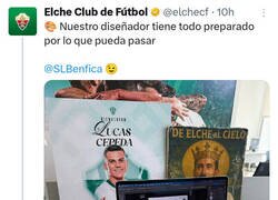 Enlace a El guiño del Elche al gol de Trubin contra el Madrid