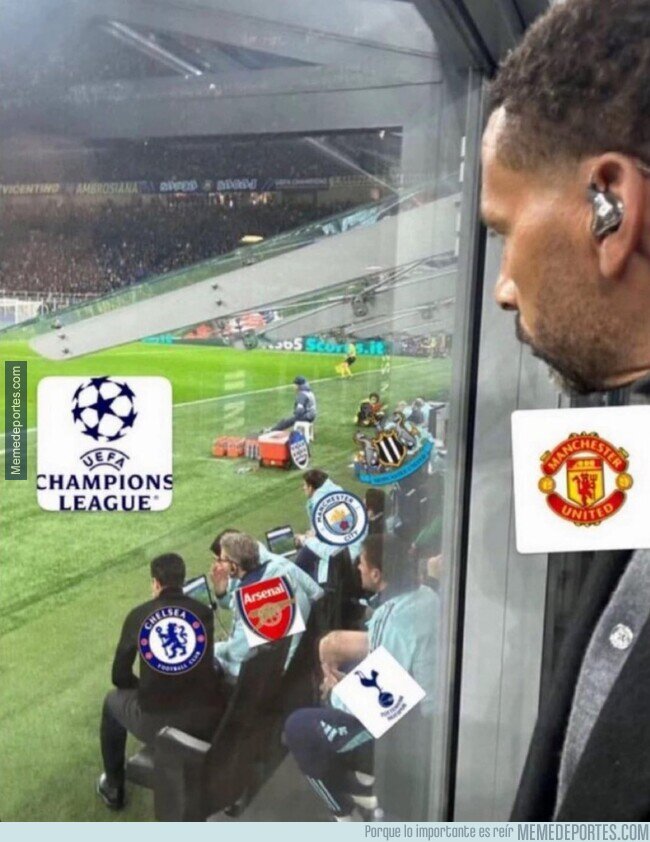 1235628 - Todos los ingleses disfrutando en Champions excepto uno