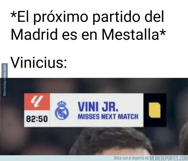 1235731 - Vini no estará en su estadio favorito