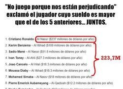 Enlace a Si CR7 se bajara el sueldo a la mitad seguiría siendo el mejor pagado, y dejaría más saldo para fichar.