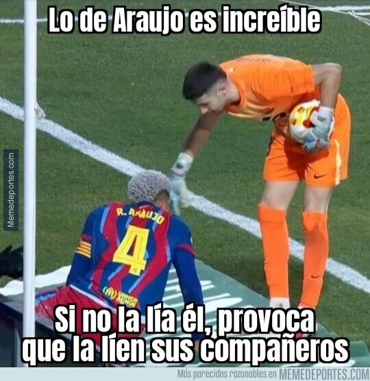 1235850 - Araujo tiene un don para las liadas