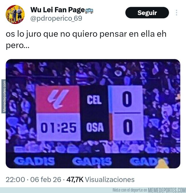 1235939 - El partido del viernes me recordó a ella