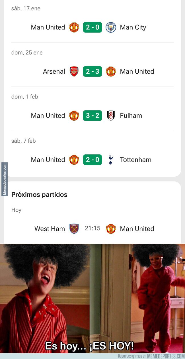 1236063 - Hoy pueden llegar las 5 victorias seguidas del United