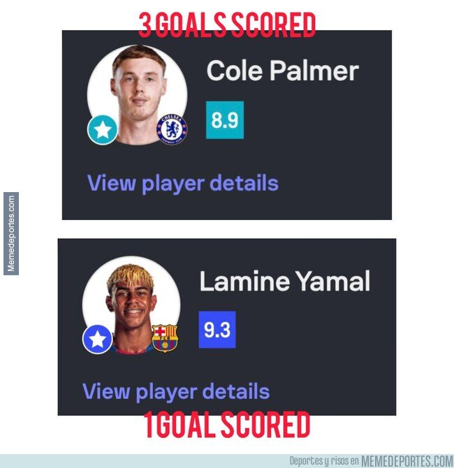 1236072 - Hat trick vs 1 gol, sin duda Lamine es el rey del marketing