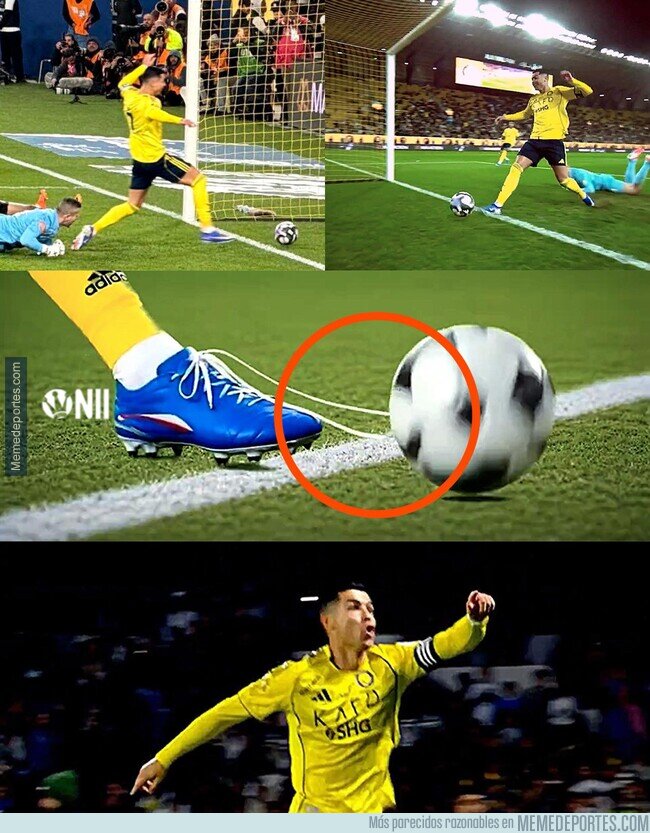 1236077 - Sabes que el Siuu va a ser ruidoso cuando el gol se ve así