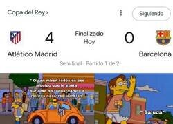 Enlace a El Atlético humilla al Barcelona