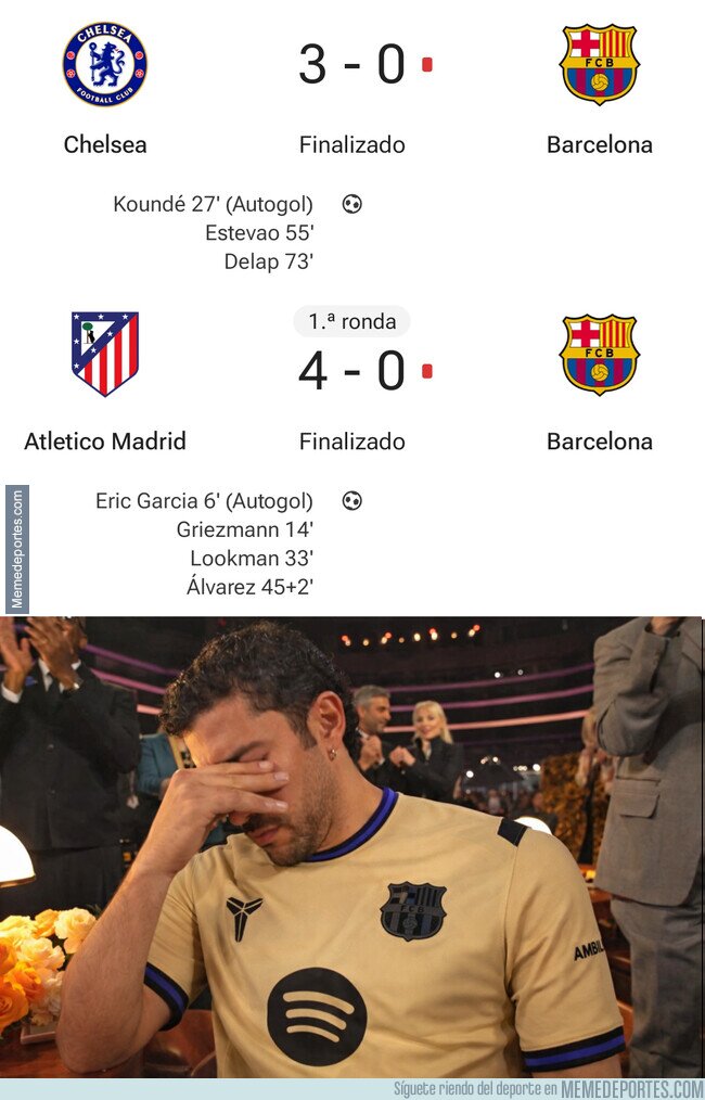 1236265 - Lo mal que le ha ido al Barça con esta camiseta