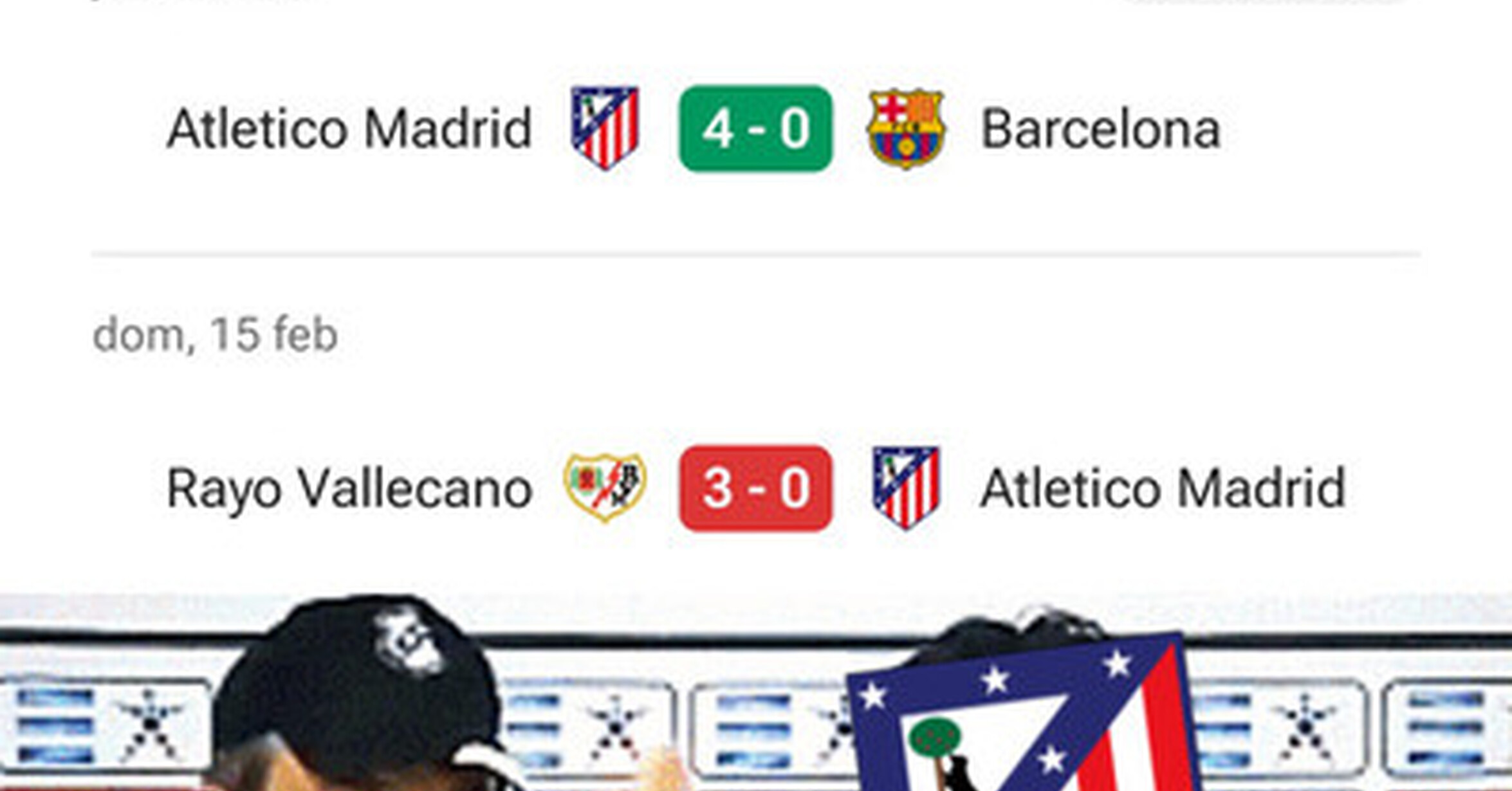 [ MEMEDEPORTES ] Una de cal y otra de arena