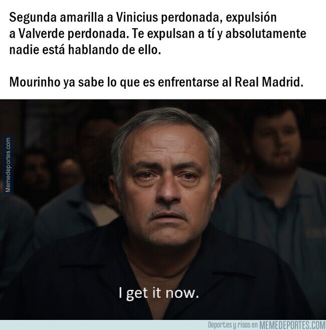 1236452 - Mourinho ya conoce el frio que hace fuera de Madrid