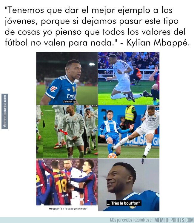 1236458 - Ningún jugador del Madrid está para dar lecciones de valores, ninguno.