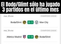 Enlace a El nivel de este Bodø en Champions sin estar compitiendo en su liga