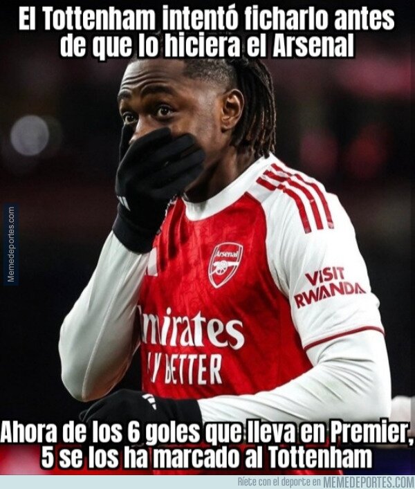 1236642 - Eberechi Eze es el mayor enemigo del Tottenham