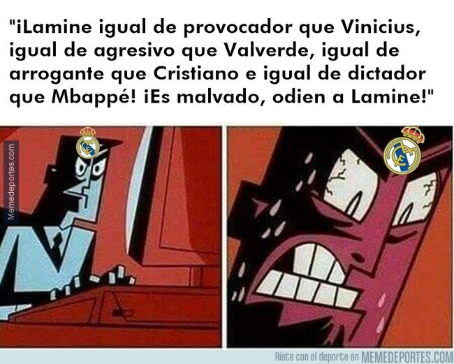 1236705 - Es muy curioso que la campañita de difamación de Yamal incluya todo lo que quieren ocultar en su propios jugadores