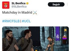 Enlace a Muy sutil esta referencia que hizo el Benfica