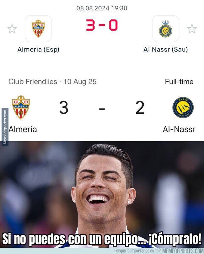 1236820 - Cristiano compra el 25% del Almería